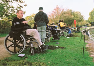 diabled access fishing